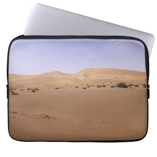 Gobi Sand Dune Laptopschutzhülle (Vorderseite)