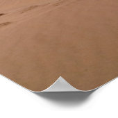 Gobi Sand Dune Poster (Ecke)