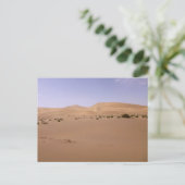 Gobi Sand Dune Postkarte (Stehend Vorderseite)