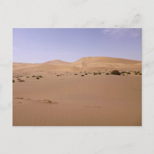Gobi Sand Dune Postkarte (Vorderseite)