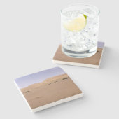 Gobi Sand Dune Steinuntersetzer (Seitenansicht)