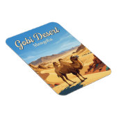 Gobi-Wüste Mongolei Magnet (Rechte Seite)