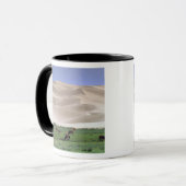 Gobi-Wüste | Wilde Pferde Tasse (Vorderseite Links)