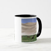 Gobi-Wüste | Wilde Pferde Tasse (VorderseiteRechts)