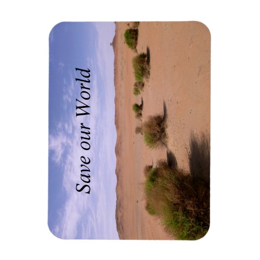 Gobi-Wüstenansicht Magnet (Vertikal)
