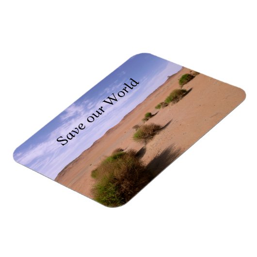 Gobi-Wüstenansicht Magnet (Linke Seite)