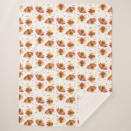 Goble Türkei Erntedank Pattern farbenfroh Sherpadecke