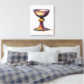 Goblet Leinwanddruck (Insitu (Schlafzimmer))