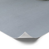 Goblet mit Skelettprägung Poster (Ecke)