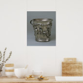 Goblet mit Skelettprägung Poster (Küche)