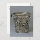 Goblet mit Skelettprägung Postkarte (Vorne/Hinten)