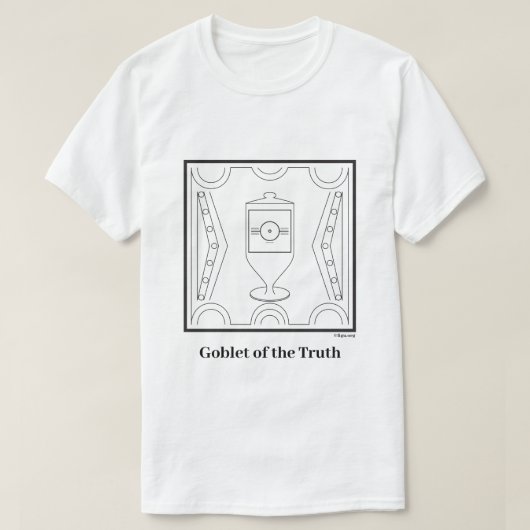 Goblet of the Truth Symbol T-Shirt (Design vorne)