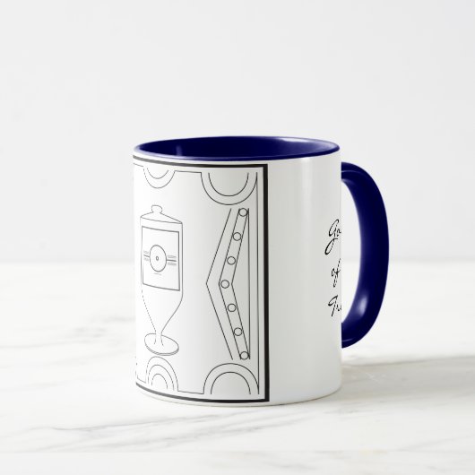 Goblet of the Truth Symbol Tasse (VorderseiteRechts)