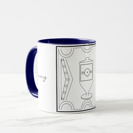 Goblet of the Truth Symbol Tasse (Vorderseite Links)