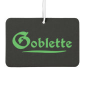 Goblette Autolufterfrischer (Rückseite)