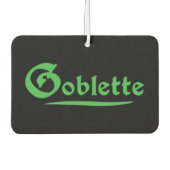 Goblette Autolufterfrischer (Vorderseite)