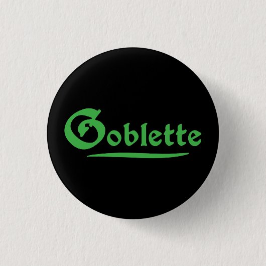 Goblette Button (Vorderseite)