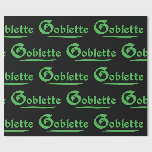 Goblette Geschenkpapier (Flach)