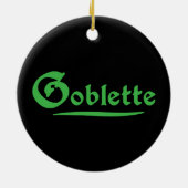 Goblette Keramik Ornament (Hinten)