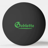 Goblette Tischtennisball (Vorderseite)