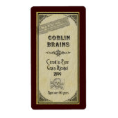 Goblin Brains Label (Vorne)