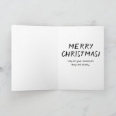 Goblin Christmas Card Feiertagskarte (Innenseite)