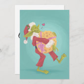 Goblin Christmas - Nizza und Basic Feiertagskarte (Vorne/Hinten)