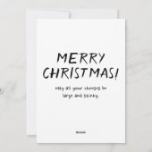 Goblin Christmas - Nizza und Basic Feiertagskarte (Rückseite)