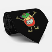 Goblin-Design für Weihnachts-Neck-Tie-Cartoon Krawatte (Gerollt)