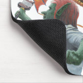 Goblin Flying Dragon Kite Fantasy Mouse Pad Mousepad (Ecke)