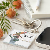 Goblin Flying Rainbow Dragon Kite Fantasy Schlüsse Schlüsselanhänger (Vorderseite rechts)