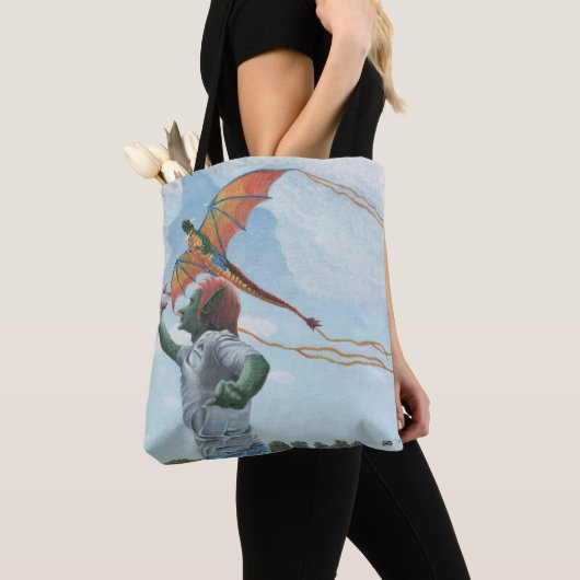 Goblin Flying Rainbow Dragon Kite Fantasy Tote Bag Tasche (Von Nahem)