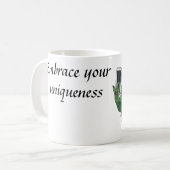 Goblin Girl Phone Selfie Fantasy Art Kaffeemaschin Kaffeetasse (Vorderseite Links)