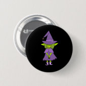Goblin-Hexen-Knopf Button (Vorne & Hinten)