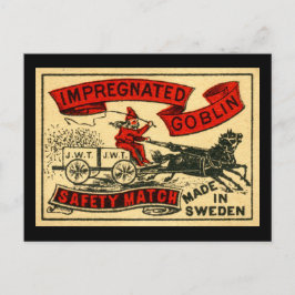 Goblin ist Enceinte Postkarte