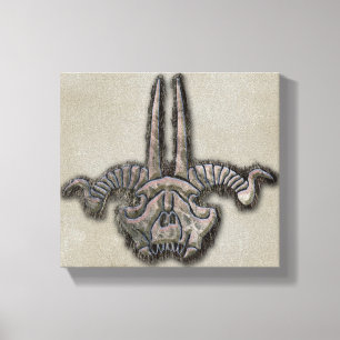 Goblin King Staff Icon Leinwanddruck