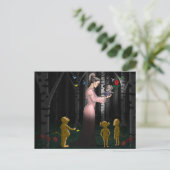 Goblin Liebe Valentinstag Feiertagspostkarte (Stehend Vorderseite)