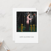 Goblin Liebe Valentinstag Karte (Vorderseite/Rückseite Beispiel)