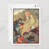 Goblin Market von Florence Harrison Postkarte (Vorne/Hinten)