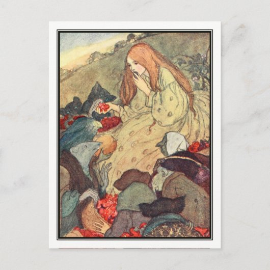 Goblin Market von Florence Harrison Postkarte (Vorderseite)