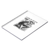 Goblin Mode Goblincore Vintage Aesthetic Funny Off Notizblock (Linke Seite)