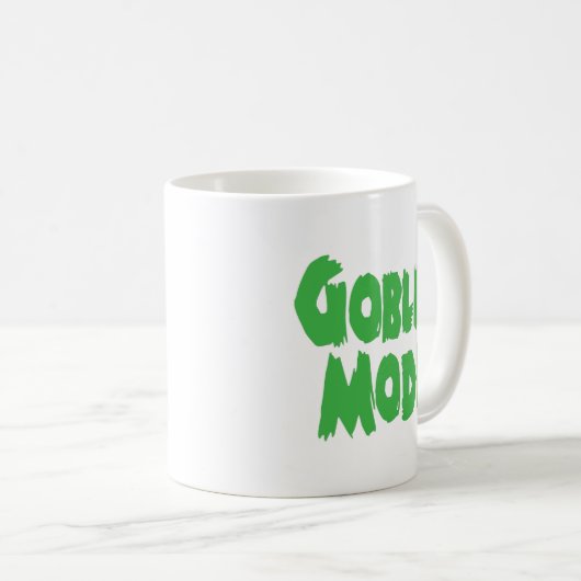 GOBLIN MODE KAFFEETASSE (VorderseiteRechts)