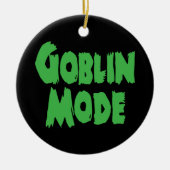GOBLIN MODE KERAMIK ORNAMENT (Vorne)