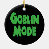 GOBLIN MODE KERAMIK ORNAMENT (Hinten)