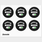 Goblin Mode Stickers (Blatt)