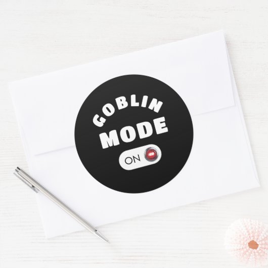 Goblin Mode Stickers (Umschlag)