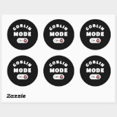 Goblin Mode Stickers (Blatt)
