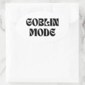 Goblin Mode Vintag Style Sticker (Tasche)