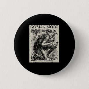 Goblin-Modus Goblincore Fairycore mittelalterliche Button