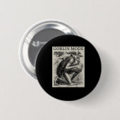 Goblin-Modus Goblincore Fairycore mittelalterliche Button (Vorne & Hinten)